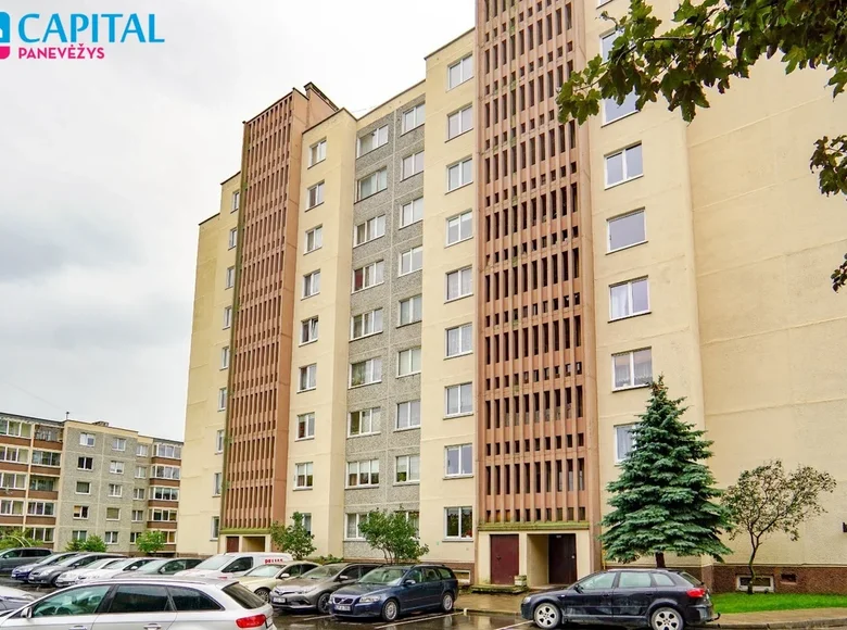 Apartamento 2 habitaciones 50 m² Panevėžys, Lituania