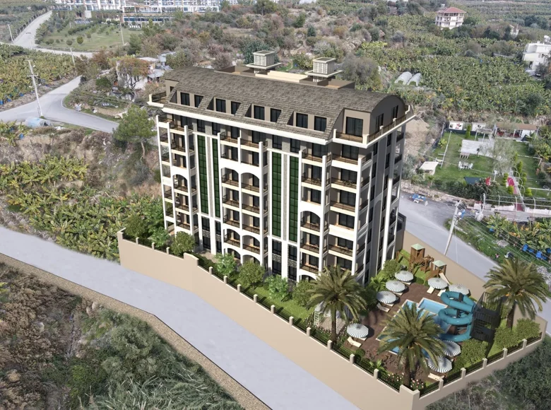 Квартира 2 комнаты 60 м² Аланья, Турция