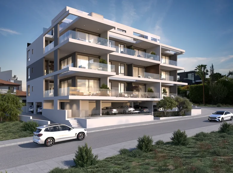 Mieszkanie 2 pokoi 87 m² Gmina Germasogeia, Cyprus