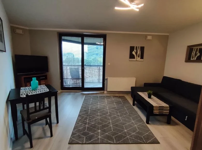 1 room apartment 35 m² in Warsaw, Poland