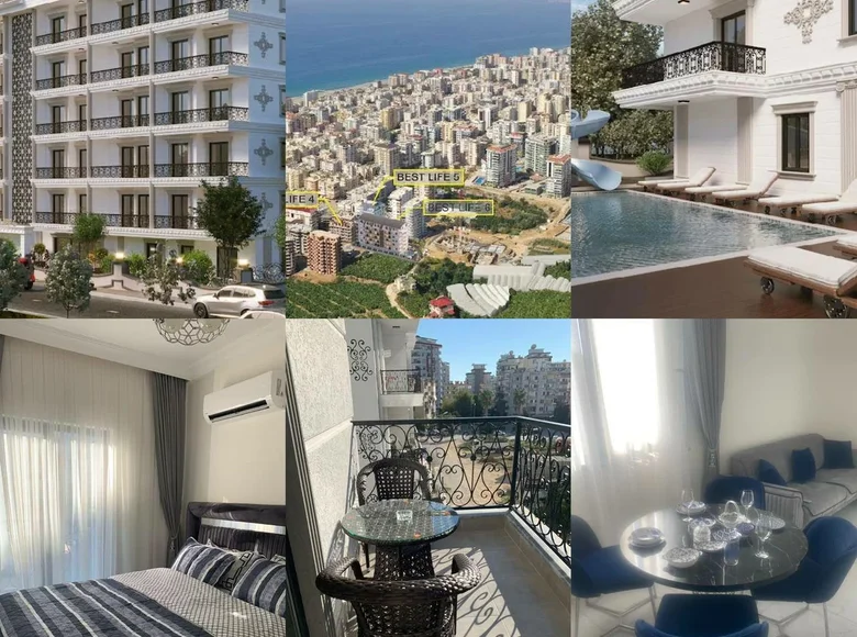 2 room apartment 50 m² in Mahmutlar, Turkey