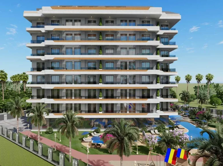 1 bedroom apartment 51 m² Gazipasa, Turkey