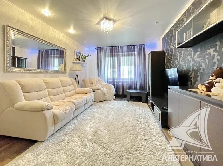 Квартира 1 комната 42 м² Брест, Беларусь