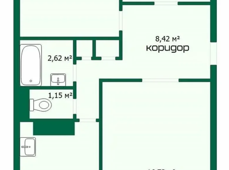 Haus 71 m² Hanzawitschy, Weißrussland