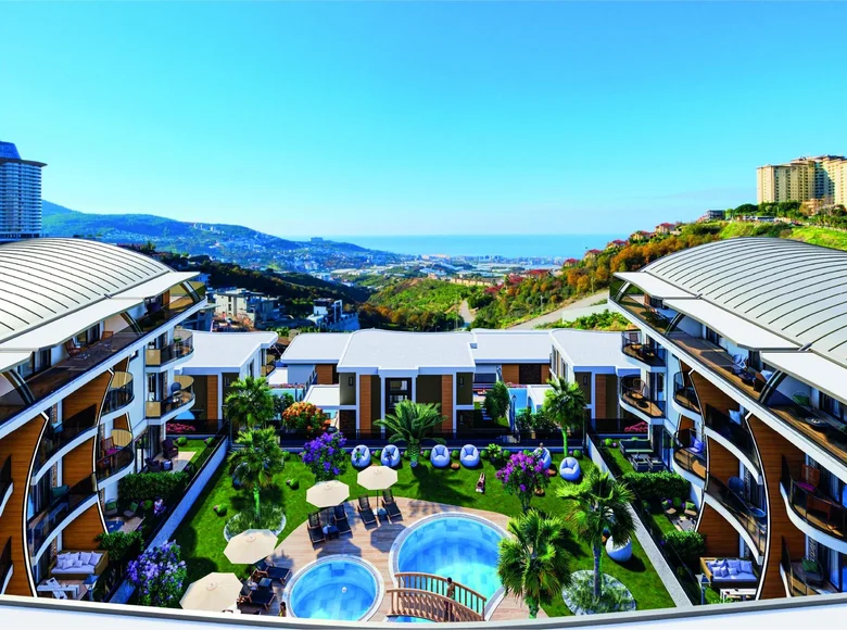 Wohnung 2 Schlafzimmer 126 m² Alanya, Türkei