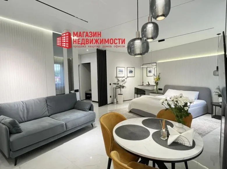 Wohnung 1 zimmer 43 m² Hrodna, Belarus