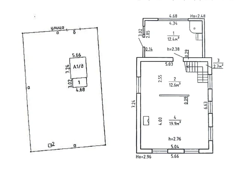 House 48 m² Zabalocki sielski Saviet, Belarus