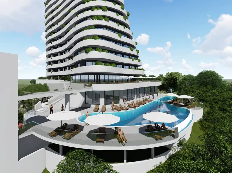 Квартира 2 комнаты 49 м² Бечичи, Черногория