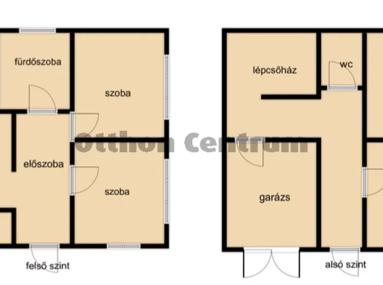 Dom 4 pokoi 100 m² Ozd, Węgry