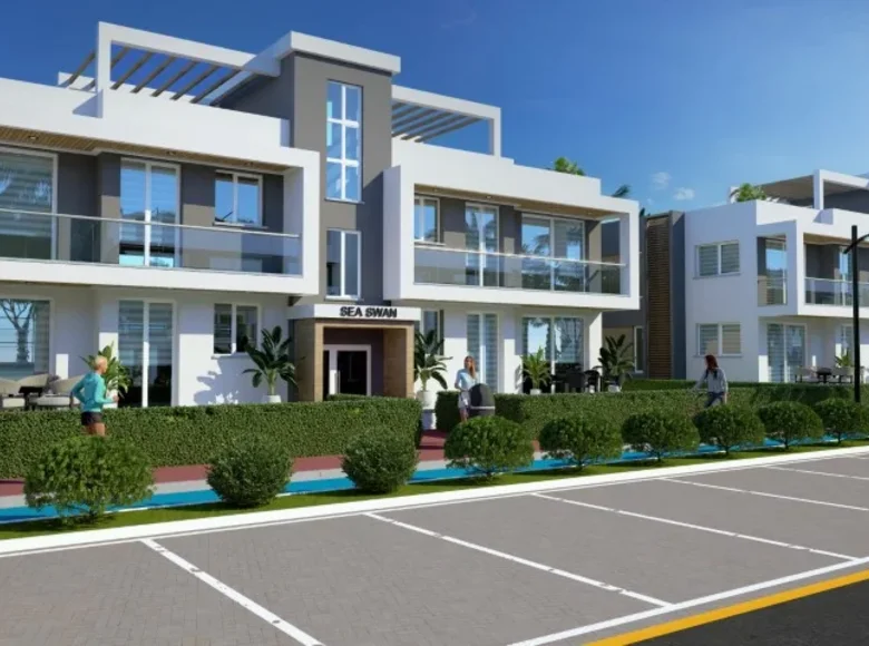 Appartement 2 chambres 74 m² Trikomo, Chypre du Nord