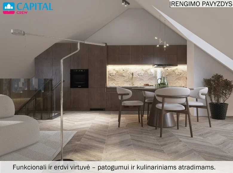 Квартира 4 комнаты 116 м² Вильнюс, Литва