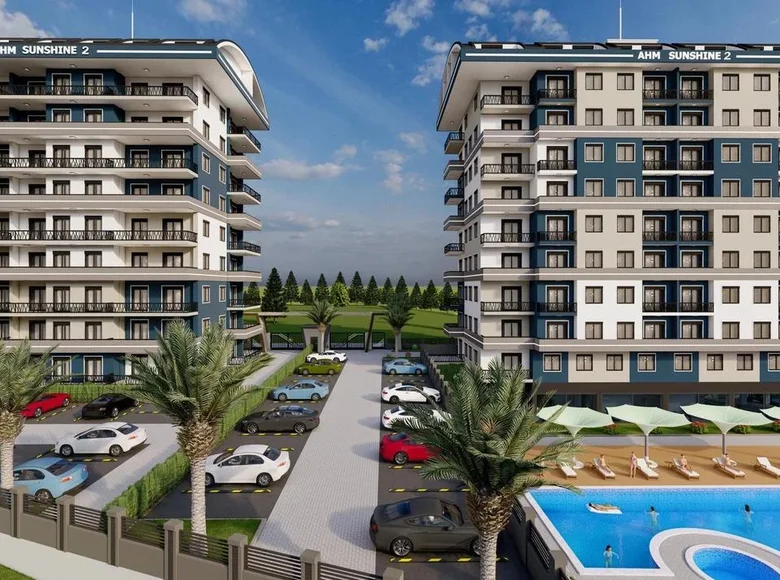 Apartamento 2 habitaciones 74 m² Payallar, Turquía