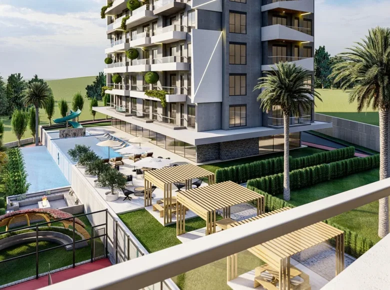 1 bedroom apartment 67 m² Mahmutlar, Turkey