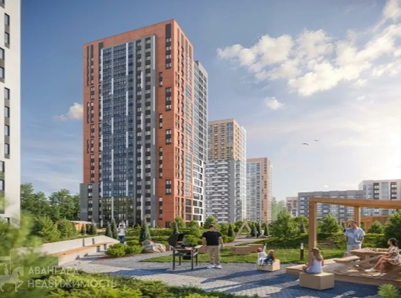 Квартира 4 комнаты 87 м² Боровляны, Беларусь