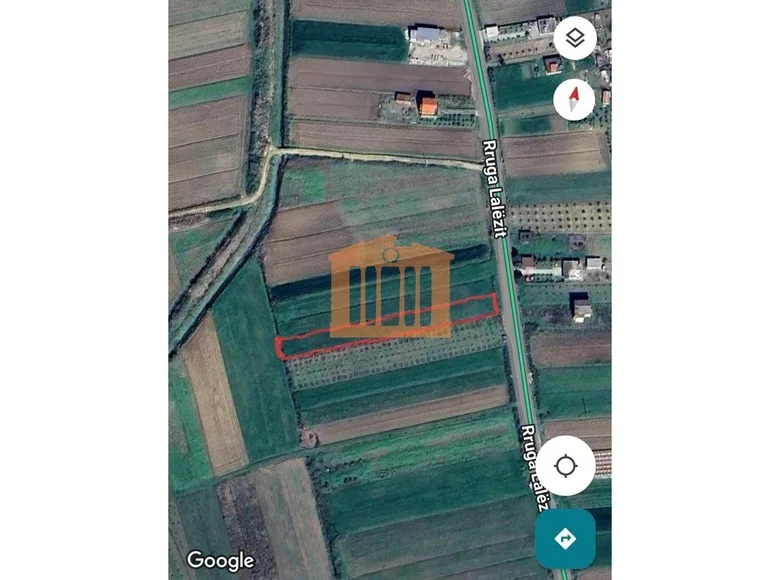 Parcelas 1 990 m² Bashkia Durres, Albania
