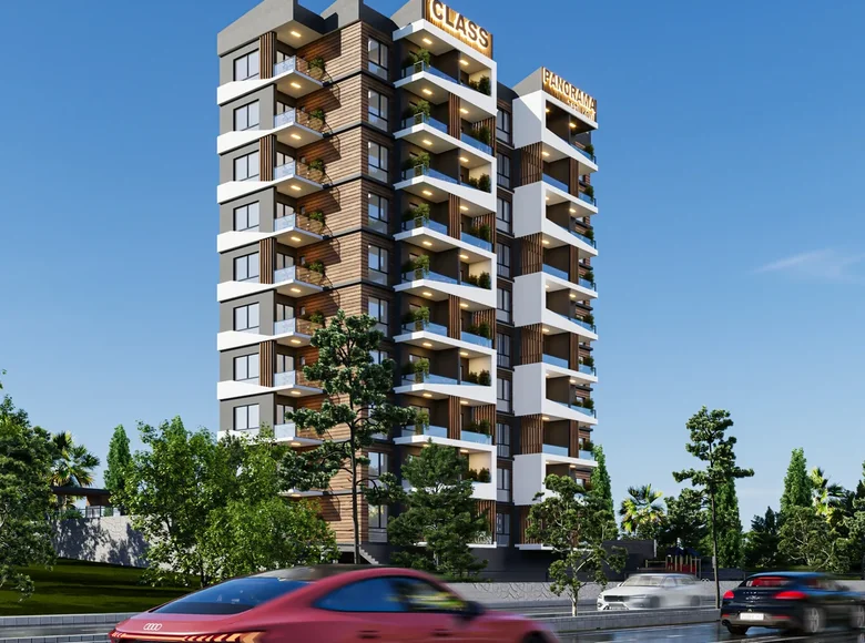 Mieszkanie 2 pokoi 53 m² Mezitli, Turcja