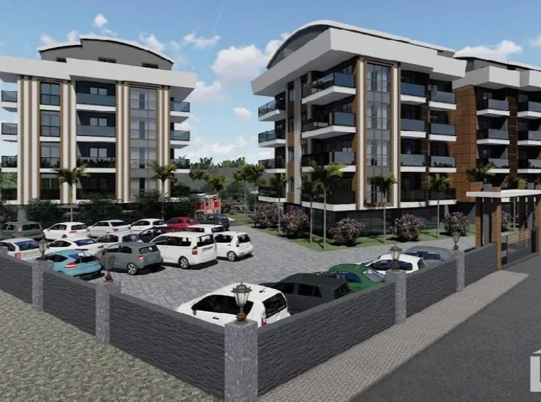 Mieszkanie 2 pokoi 55 m² Oba, Turcja