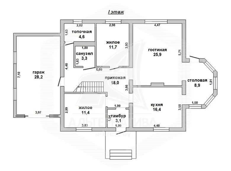 Dom 202 m² Brześć, Białoruś