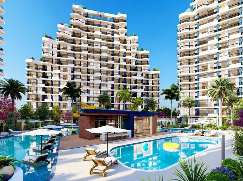 Wohnung 2 zimmer 44 m² Mezitli, Türkei