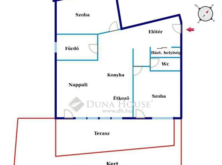 Wohnung 81 m² Budapest, Ungarn