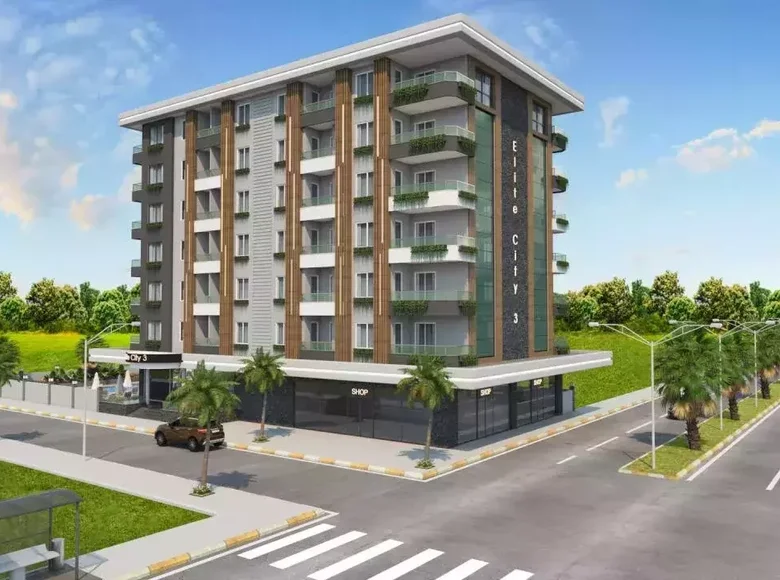 Apartamento 1 habitación 44 m² Alanya, Turquía