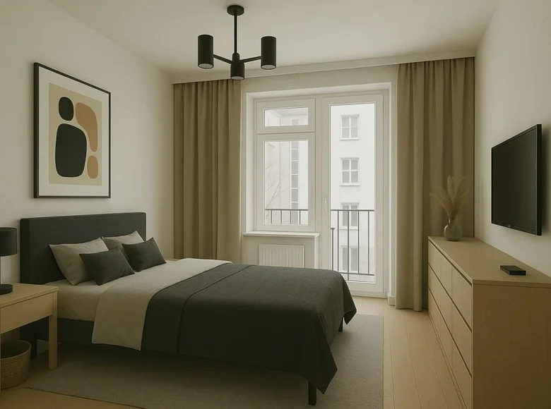 3 room apartment 57 m² Warsaw, Poland