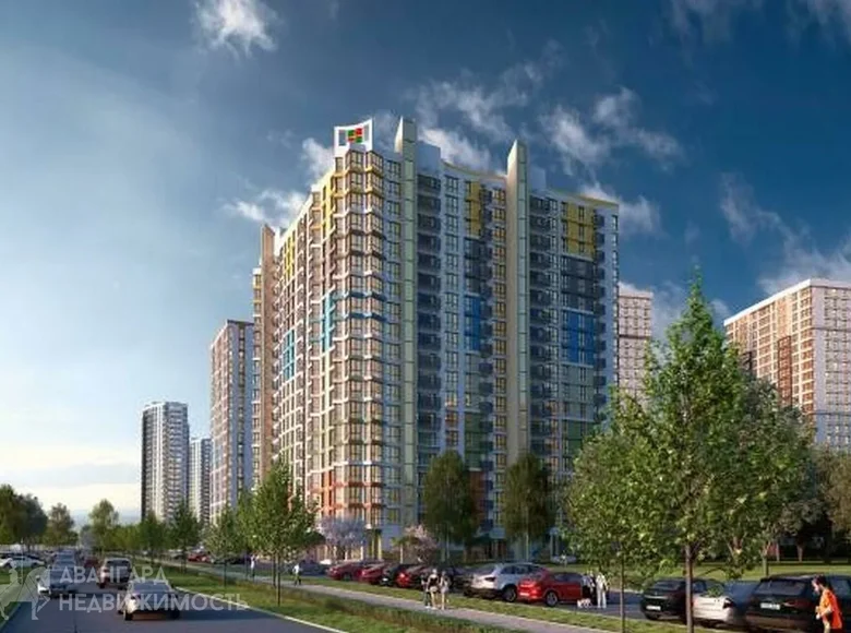 Квартира 1 комната 39 м² Минск, Беларусь