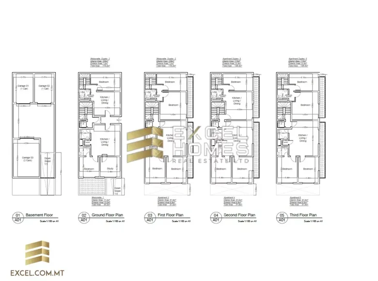 Apartamento 3 habitaciones  Saint John, Malta