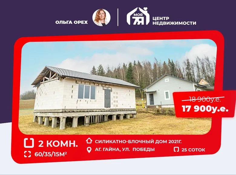 Haus 60 m² Hajna, Weißrussland