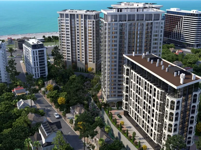 Mieszkanie 2 pokoi 48 m² Batumi, Gruzja