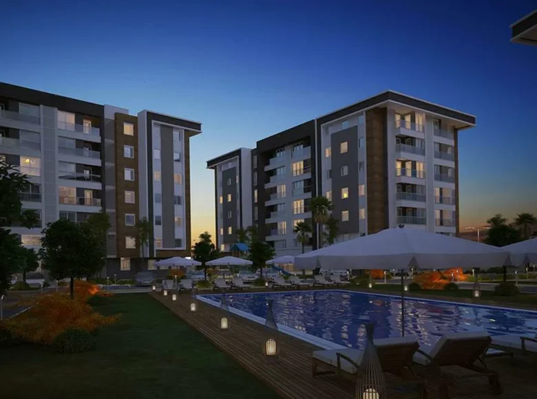 Mieszkanie 3 pokoi 95 m² Mediterranean Region, Turcja