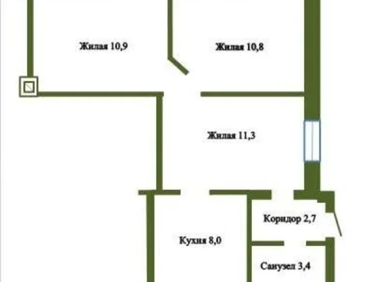 Casa 48 m² Lida, Belarús