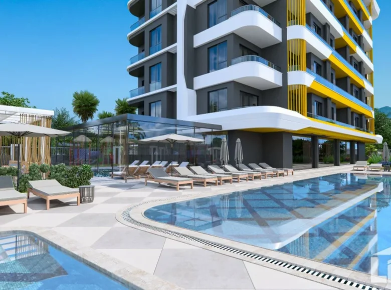 Wohnung 3 Zimmer 50 m² Alanya, Türkei