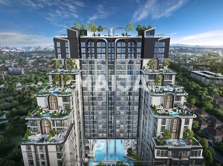 Wohnung 3 zimmer 51 m² Pattaya, Thailand