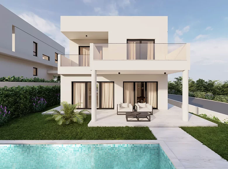 4-Schlafzimmer-Villa 195 m² Gemeinde bedeutet Nachbarschaft, Cyprus