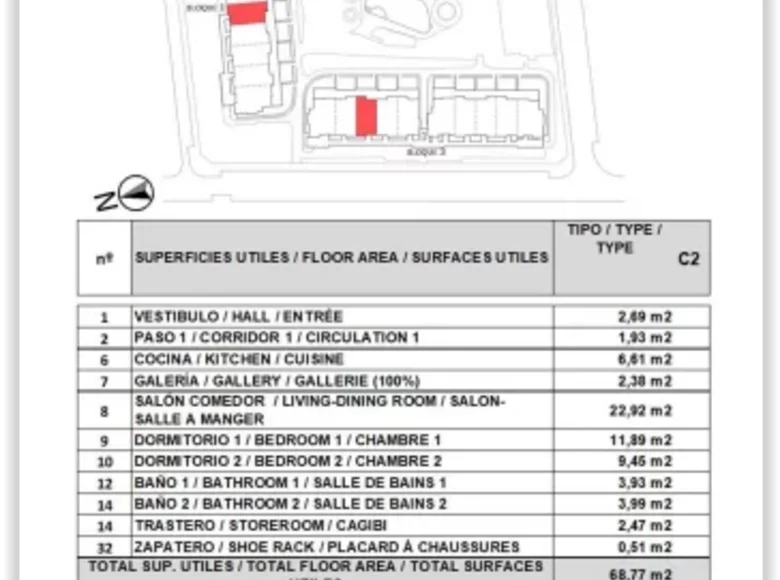 Apartamento 2 habitaciones 100 m² Los Balcones, España