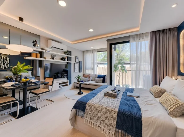 Appartement 2 chambres 61 m² Lan Krabue District, Thaïlande