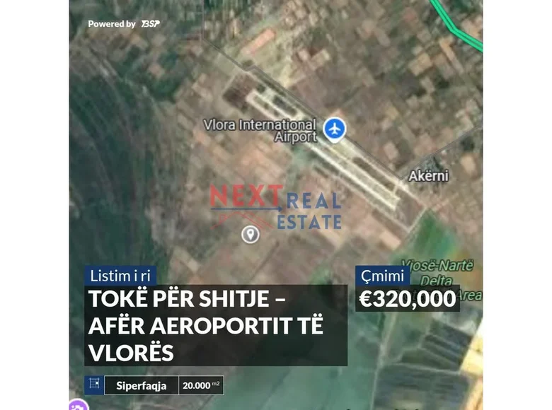 Land 20 000 m² Novosele, Albania