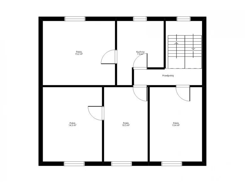 Квартира 124 м² Косьцян, Польша