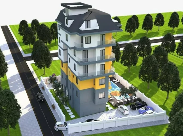 Квартира 1 комната 57 м² Турция, Турция