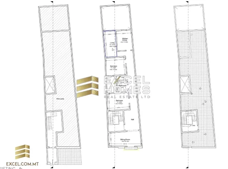 Apartamento 3 habitaciones  Rabat, Malta