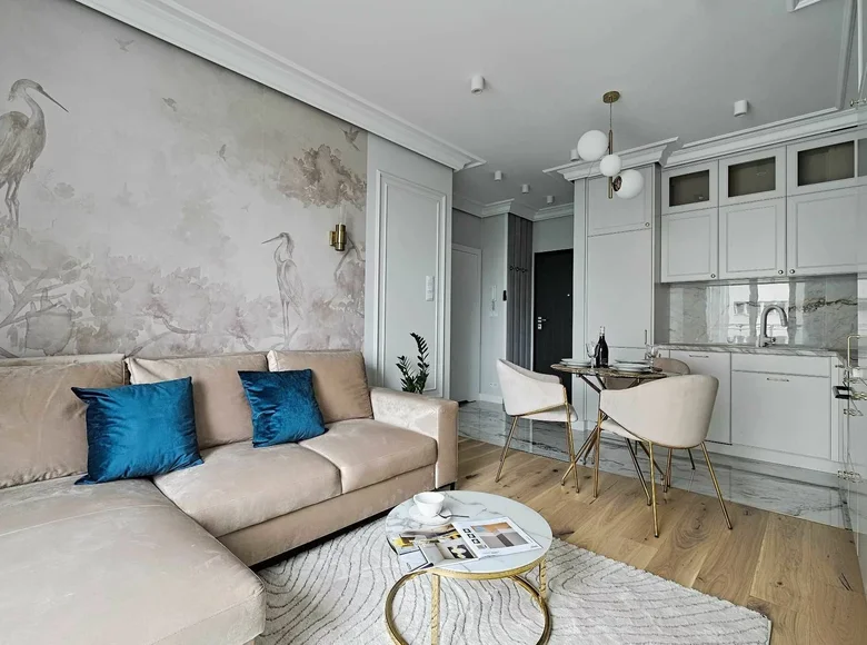 2 room apartment 36 m² in Warsaw, Poland