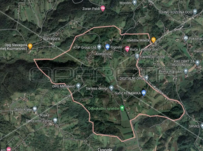 Land 1 512 m² Grad Samobor, Croatia