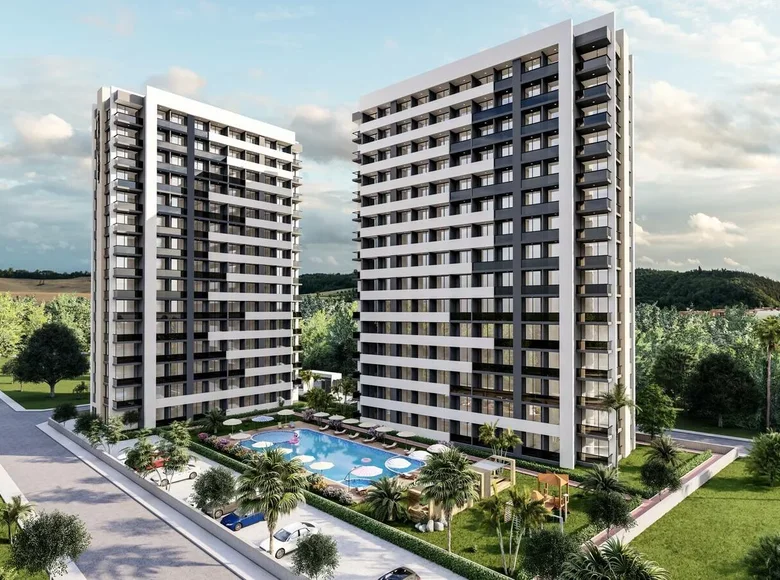 Квартира 2 комнаты 65 м² Эрдемли, Турция