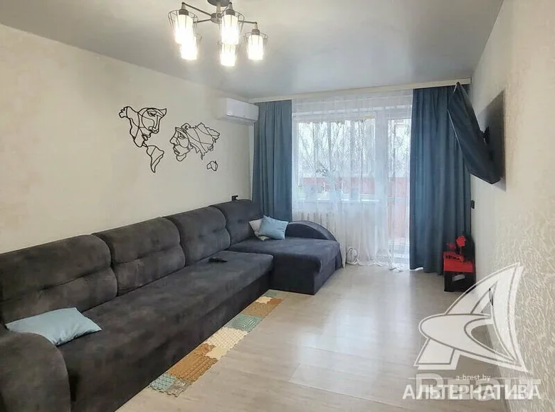 Квартира 3 комнаты 55 м² Брест, Беларусь