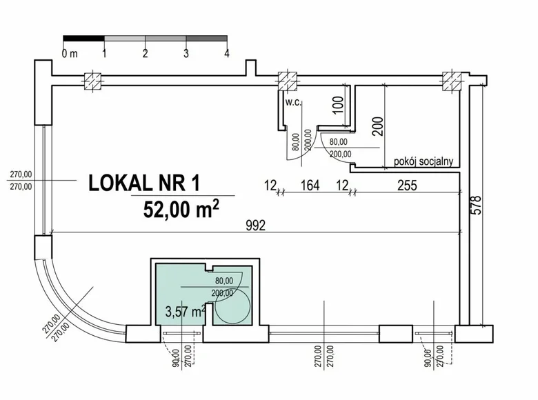 Apartment 48 m² in Tomaszow Mazowiecki, Poland