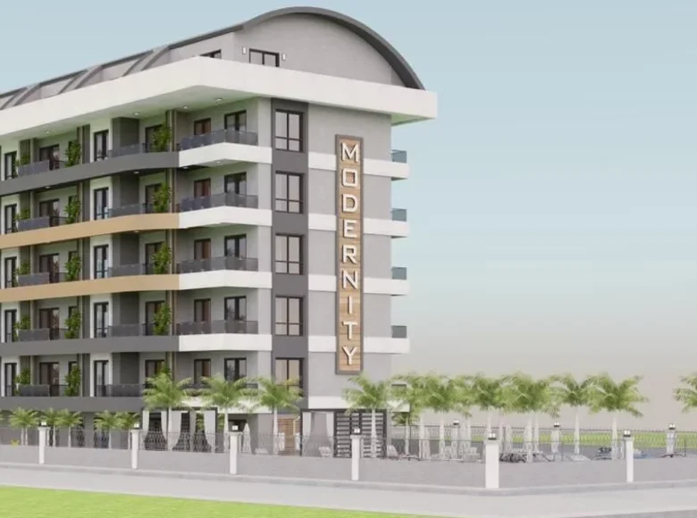 1 bedroom apartment 43 m² Alanya, Turkey
