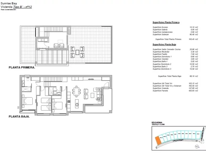 Casa 4 habitaciones 103 m² Finestrat, España