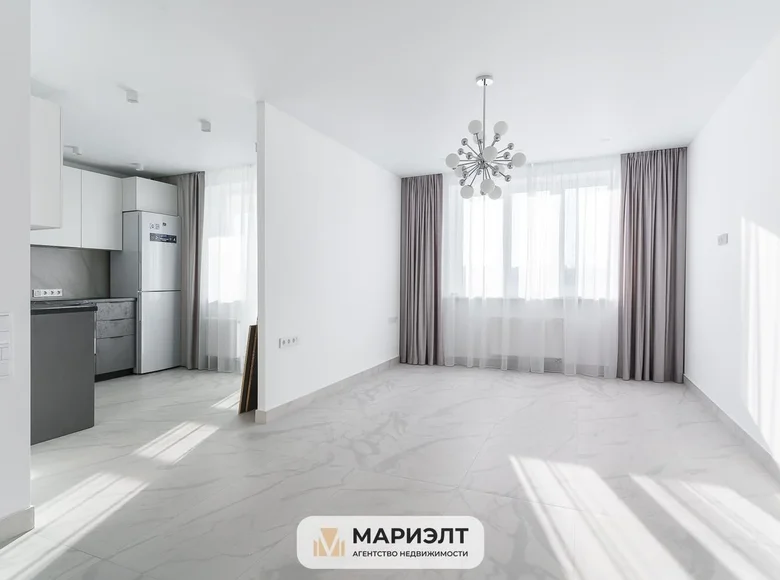 1 room apartment 45 m² Minsk, Belarus