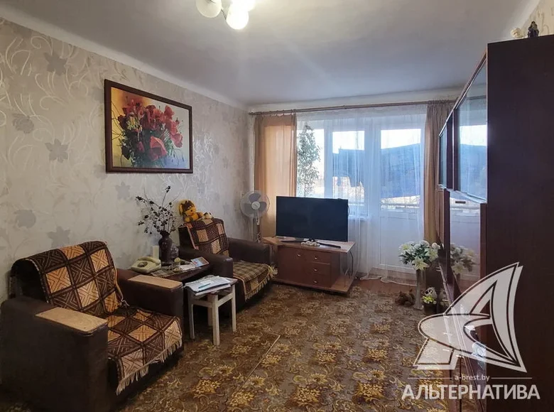 Квартира 2 комнаты 43 м² Пелище, Беларусь